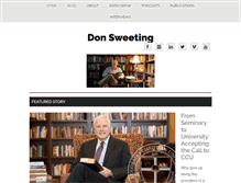 Tablet Screenshot of donsweeting.com